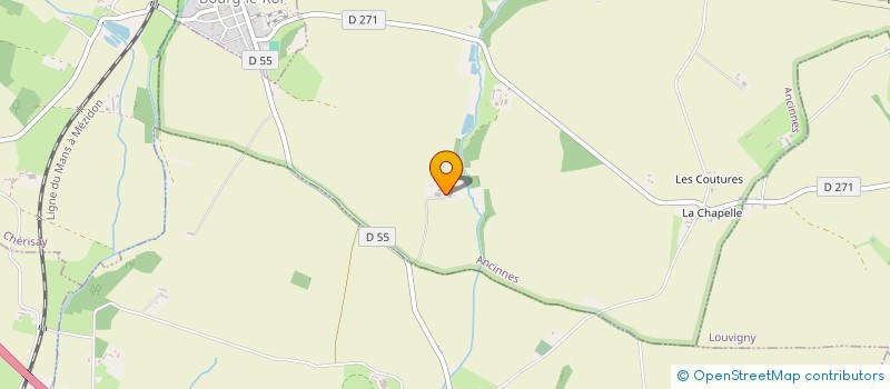 localisation de l'entreprise MONSIEUR JEAN-MICHEL GOULETTE  ANCINNES