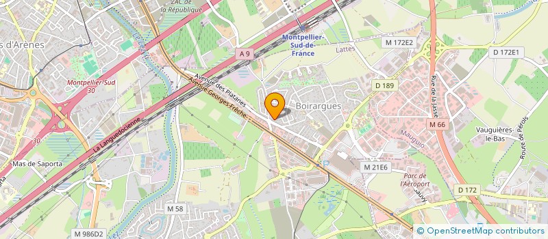 localisation de l'entreprise MONSIEUR JEAN-MICHEL GOURIN à LATTES