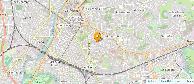 localisation de l'entreprise MONSIEUR JEAN MICHEL GREMY à LE MANS