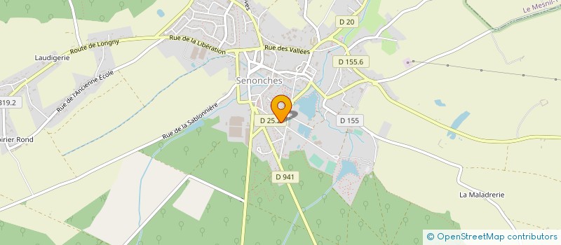localisation de l'entreprise MONSIEUR JEAN-MICHEL GRESILLON à SENONCHES
