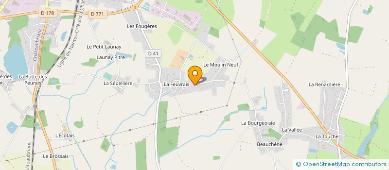 localisation de l'entreprise MONSIEUR JEAN- MICHEL GROIZET  ERBRAY