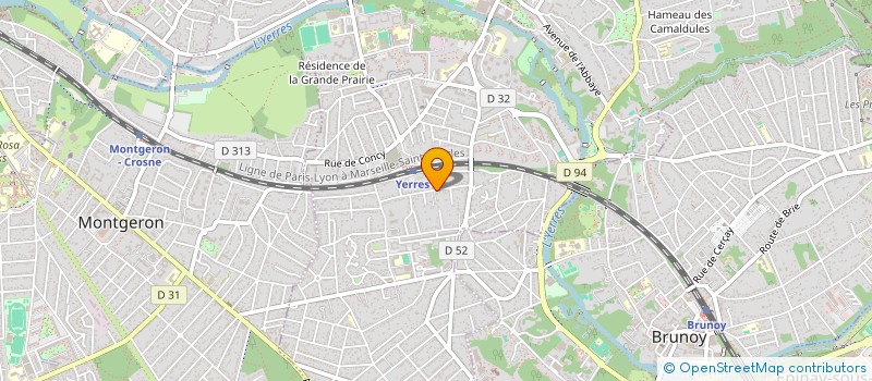 localisation de l'entreprise MONSIEUR JEAN-MICHEL GROSSE  YERRES