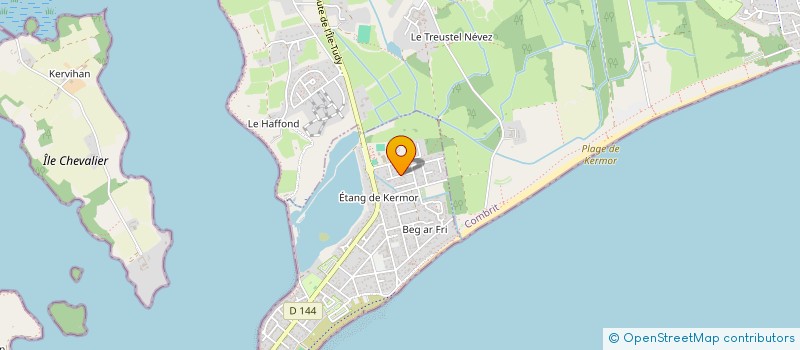 localisation de l'entreprise MONSIEUR JEAN-MICHEL GUENARD  ILE-TUDY