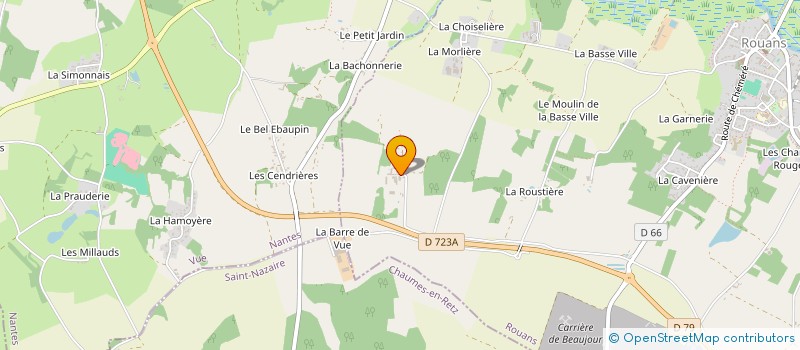 localisation de l'entreprise MONSIEUR JEAN-MICHEL GUIBOUIN à ROUANS