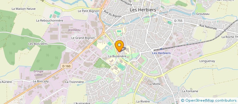 localisation de l'entreprise MONSIEUR JEAN-MICHEL GUIGNARD à LES HERBIERS