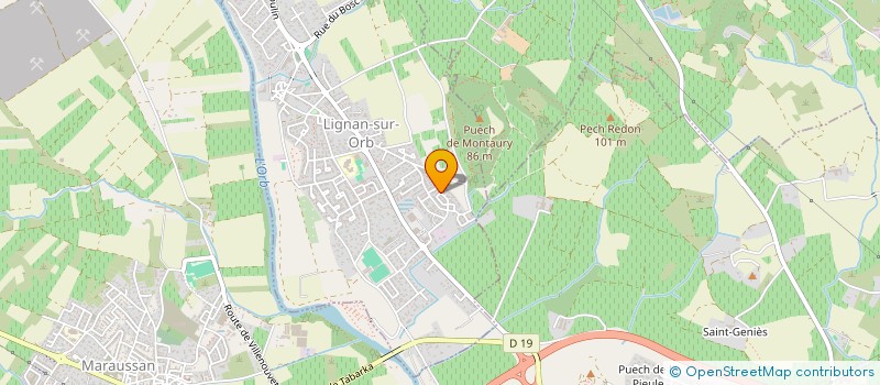 localisation de l'entreprise MONSIEUR JEAN-MICHEL GUITTARD  CAUSSES-ET-VEYRAN