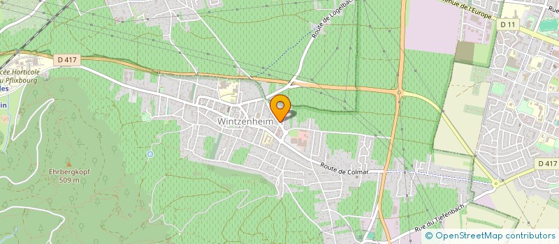 localisation de l'entreprise MONSIEUR JEAN-MICHEL HAEFFELIN  WINTZENHEIM