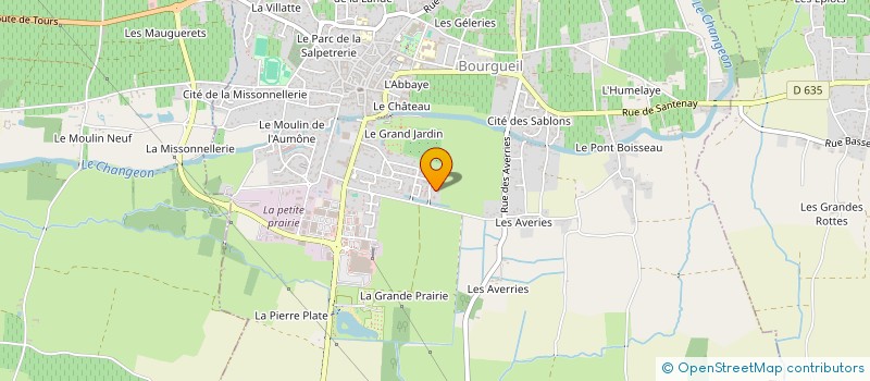 localisation de l'entreprise MONSIEUR JEAN MICHEL HARDOUIN  BOURGUEIL