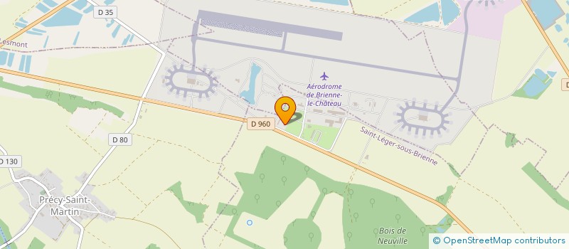 localisation de l'entreprise MONSIEUR JEAN-MICHEL HENRY  SAINT-LEGER-SOUS-BRIENNE