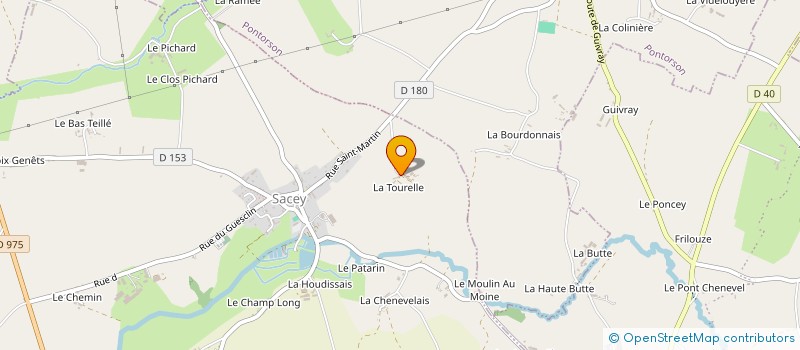localisation de l'entreprise MONSIEUR JEAN-MICHEL HEUDE à PONTORSON