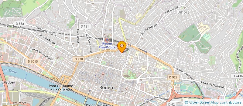 localisation de l'entreprise MONSIEUR JEAN-MICHEL HOMO à ROUEN