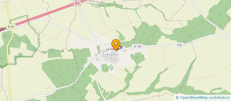 localisation de l'entreprise MONSIEUR JEAN-MICHEL HOSPITAL  FRALIGNES