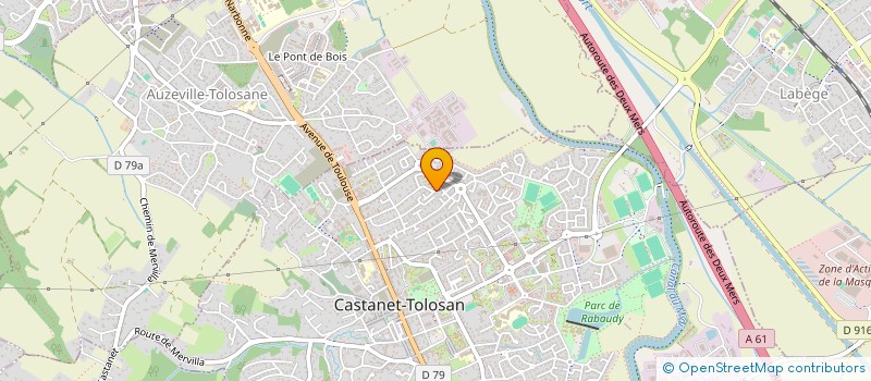 localisation de l'entreprise MONSIEUR JEAN-MICHEL HUC à CASTANET-TOLOSAN