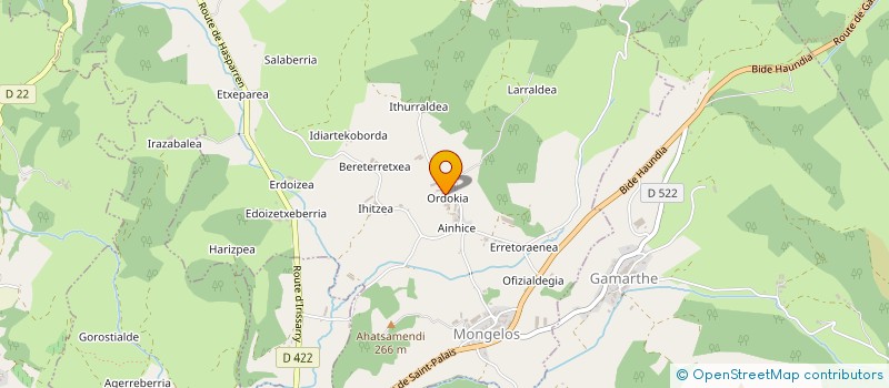 localisation de l'entreprise MONSIEUR JEAN MICHEL IDIART  LASSE