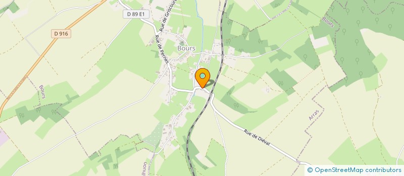 localisation de l'entreprise MONSIEUR JEAN-MICHEL JAMINET  BOURS