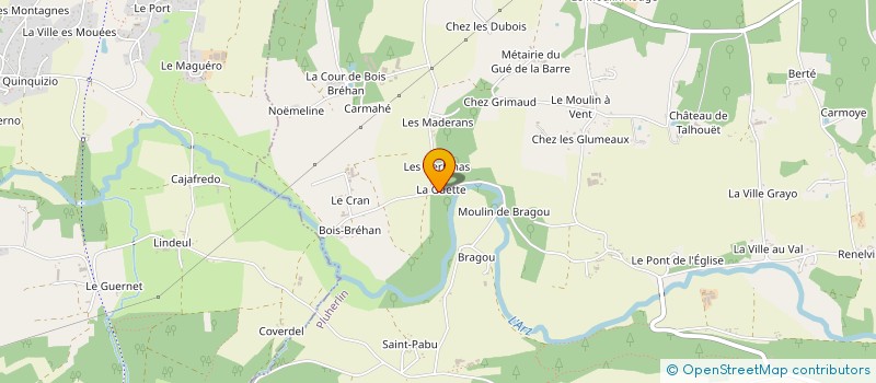 localisation de l'entreprise MONSIEUR JEAN MICHEL JAN  PLUHERLIN