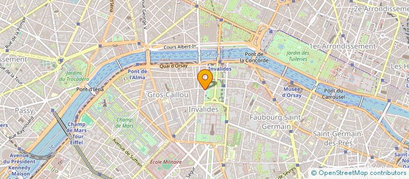 localisation de l'entreprise MONSIEUR JEAN-MICHEL JAUDEL  PARIS