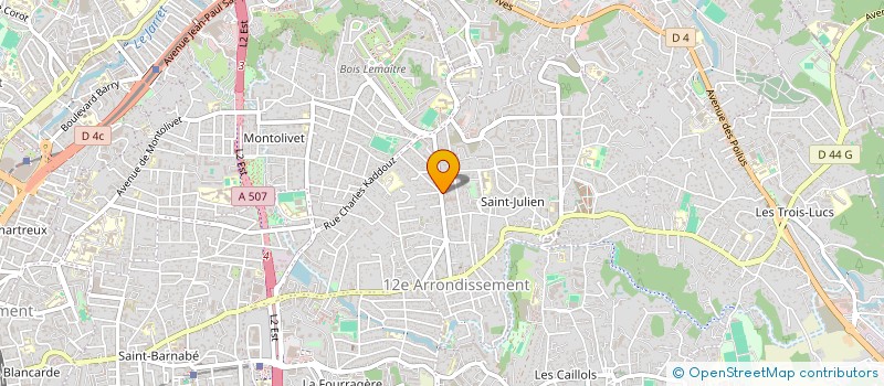 localisation de l'entreprise MONSIEUR JEAN MICHEL JEANTET à MARSEILLE