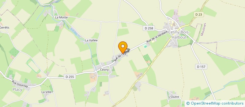 localisation de l'entreprise MONSIEUR JEAN MICHEL JEGO  THURY-HARCOURT-LE-HOM