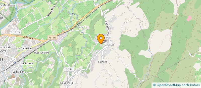 localisation de l'entreprise MONSIEUR JEAN-MICHEL JOFFRE  LOS MASOS