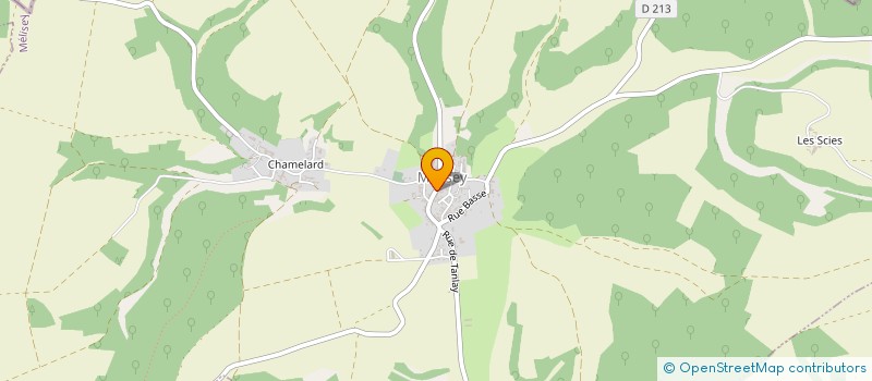 localisation de l'entreprise MONSIEUR JEAN-MICHEL JOLY  MELISEY