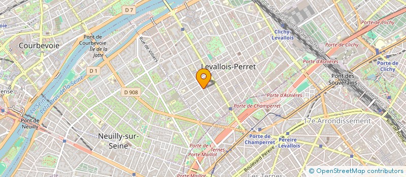 localisation de l'entreprise MONSIEUR JEAN-MICHEL JULLIEN à LEVALLOIS-PERRET