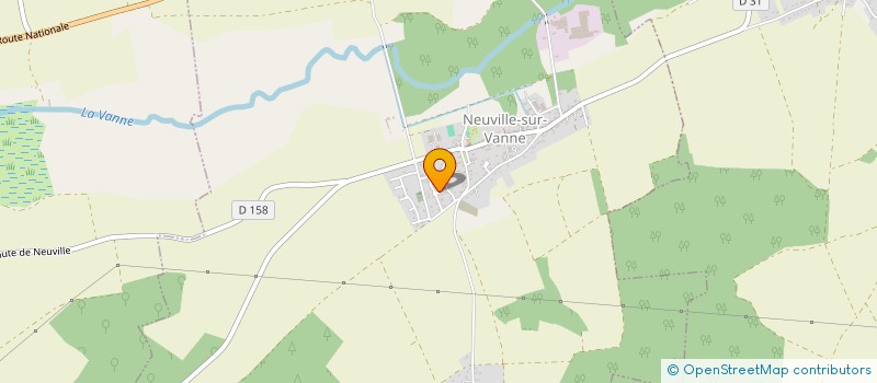 localisation de l'entreprise MONSIEUR JEAN-MICHEL KANI  NEUVILLE-SUR-VANNE