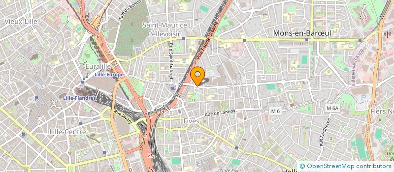 localisation de l'entreprise MONSIEUR JEAN MICHEL KANTE à LILLE