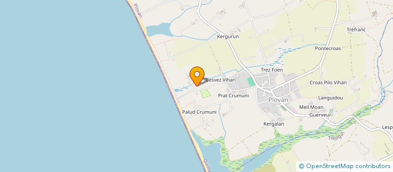 localisation de l'entreprise MONSIEUR JEAN-MICHEL KERAVEC  PLOVAN