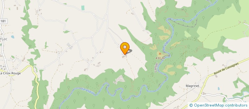 localisation de l'entreprise MONSIEUR JEAN-MICHEL LACOMBE  CAMJAC