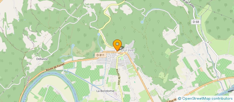 localisation de l'entreprise MONSIEUR JEAN MICHEL LAFARGUE  PUY-L EVEQUE