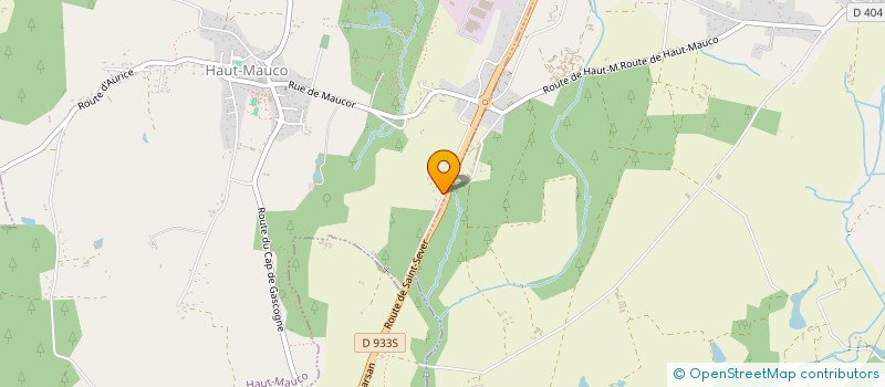 localisation de l'entreprise MONSIEUR JEAN-MICHEL LAFITTE  HAUT-MAUCO