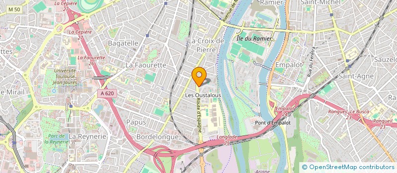localisation de l'entreprise MONSIEUR JEAN-MICHEL LAGARDE à TOULOUSE
