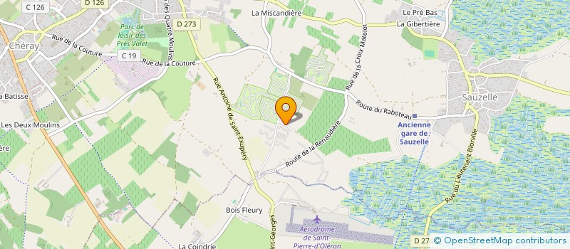 localisation de l'entreprise MONSIEUR JEAN-MICHEL LAGARDE  SAINT-GEORGES-D OLERON