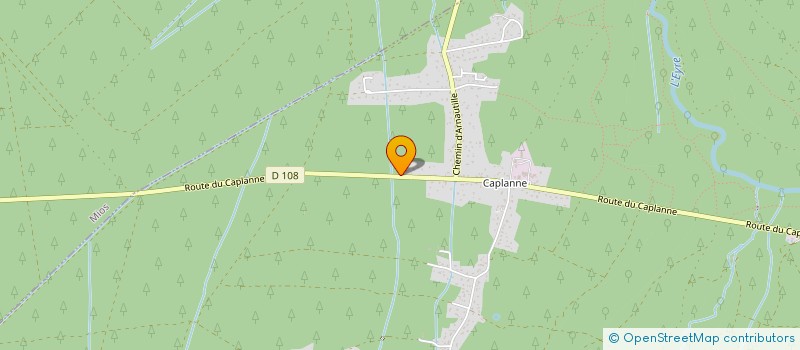 localisation de l'entreprise MONSIEUR JEAN MICHEL LAPIQUE  SALLES