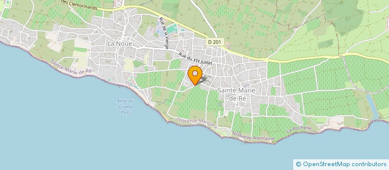 localisation de l'entreprise MONSIEUR JEAN-MICHEL LARAIGNOU  SAINTE-MARIE-DE-RE