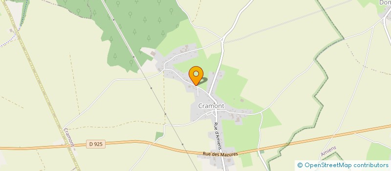 localisation de l'entreprise MONSIEUR JEAN-MICHEL LATTIER  CRAMONT