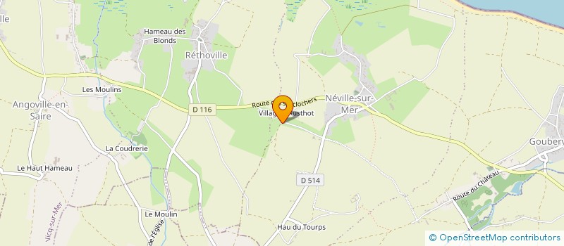 localisation de l'entreprise MONSIEUR JEAN-MICHEL LE BARON  VICQ-SUR-MER