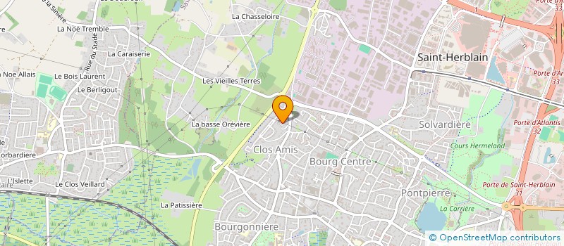 localisation de l'entreprise MONSIEUR JEAN-MICHEL LE HIRITTE à SAINT-HERBLAIN