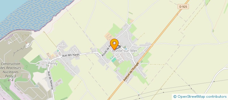 localisation de l'entreprise MONSIEUR JEAN-MICHEL LECERF  PETIT-CAUX