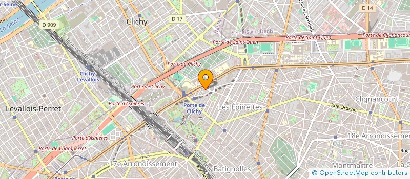 localisation de l'entreprise MONSIEUR JEAN-MICHEL LECOMTE  PARIS