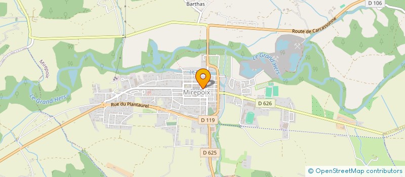 localisation de l'entreprise MONSIEUR JEAN-MICHEL LEDEVIN  VILLEDIEU-LES-POELES-ROUFFIGNY