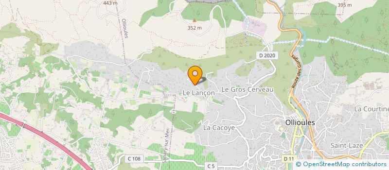localisation de l'entreprise MONSIEUR JEAN-MICHEL LEFEBVRE à OLLIOULES