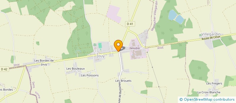 localisation de l'entreprise MONSIEUR JEAN-MICHEL LEGOUT à JOUY