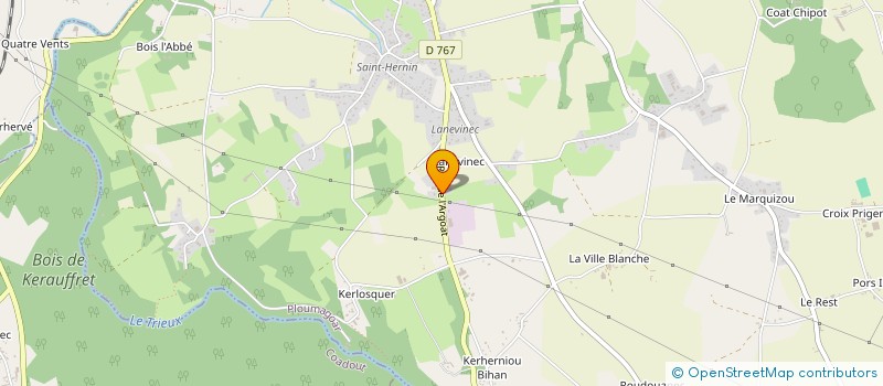 localisation de l'entreprise MONSIEUR JEAN-MICHEL LEMAIRE  PLOUMAGOAR