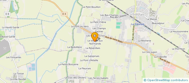 localisation de l'entreprise MONSIEUR JEAN MICHEL LEMONNIER  LA FRESNAIS