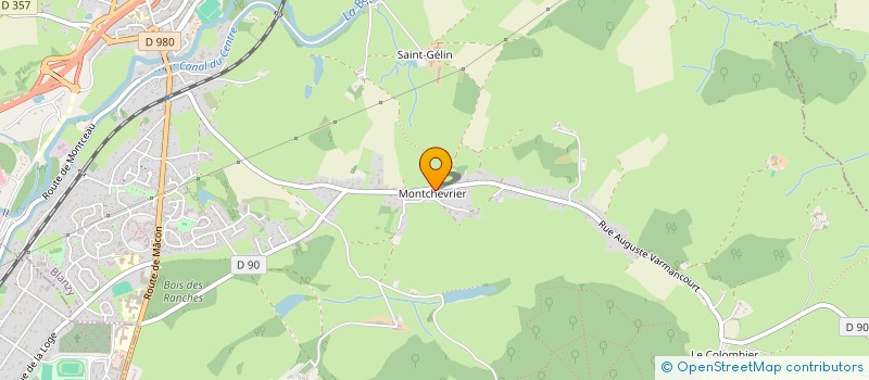 localisation de l'entreprise MONSIEUR JEAN MICHEL LENDEL  BLANZY