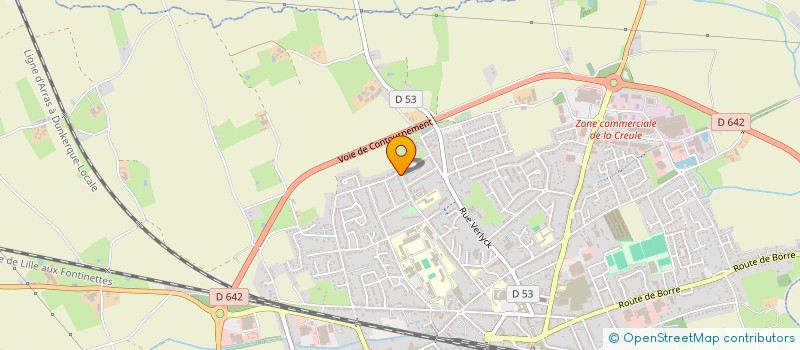 localisation de l'entreprise MONSIEUR JEAN-MICHEL LENIERE  HINGES