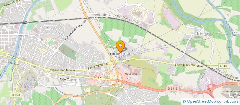 localisation de l'entreprise MONSIEUR JEAN-MICHEL LEONARDON  BERRIAC