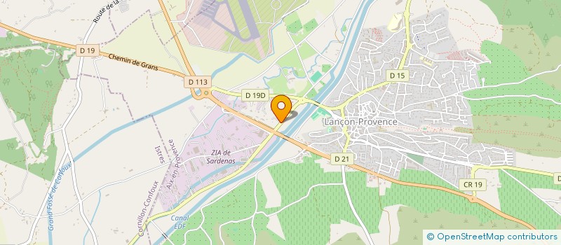 localisation de l'entreprise MONSIEUR JEAN MICHEL LEPRA  LANCON-PROVENCE